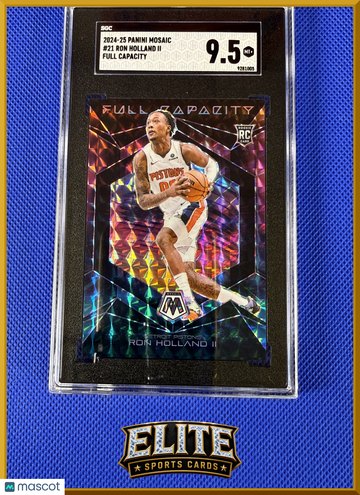 2024 Panini Mosaic Ron Holland II #21 Full Capacity Rookie SGC 9.5