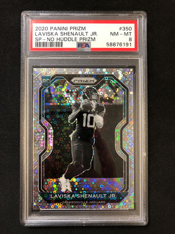 2020 Panini Prizm - Laviska Shenault Jr. - Rookie No Huddle Negative SP PSA 8
