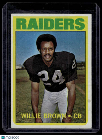 1972 Topps Willie Brown #28