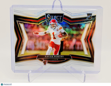 2025 Panini Select Prizm Xavier Worthy #470 /35 RC