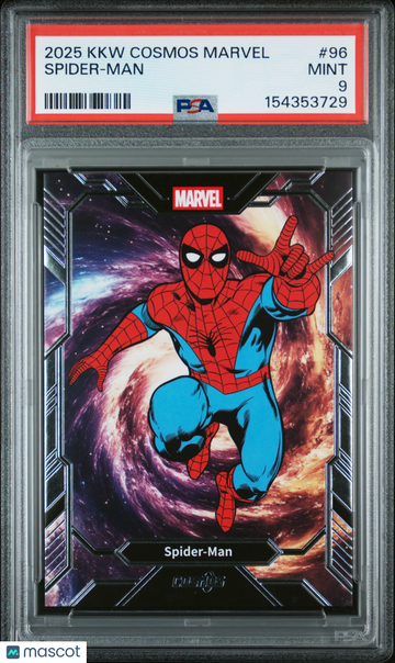 2025 Kakawow Cosmos Marvel Spider-Man #96 PSA 9