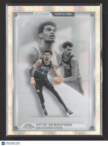 2025 Topps Chrome Glass Canvas Victor Wembanyama #GC-10