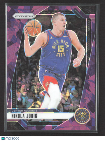 2024 Panini Prizm Mosaic Nikola Jokić #129 Purple /149