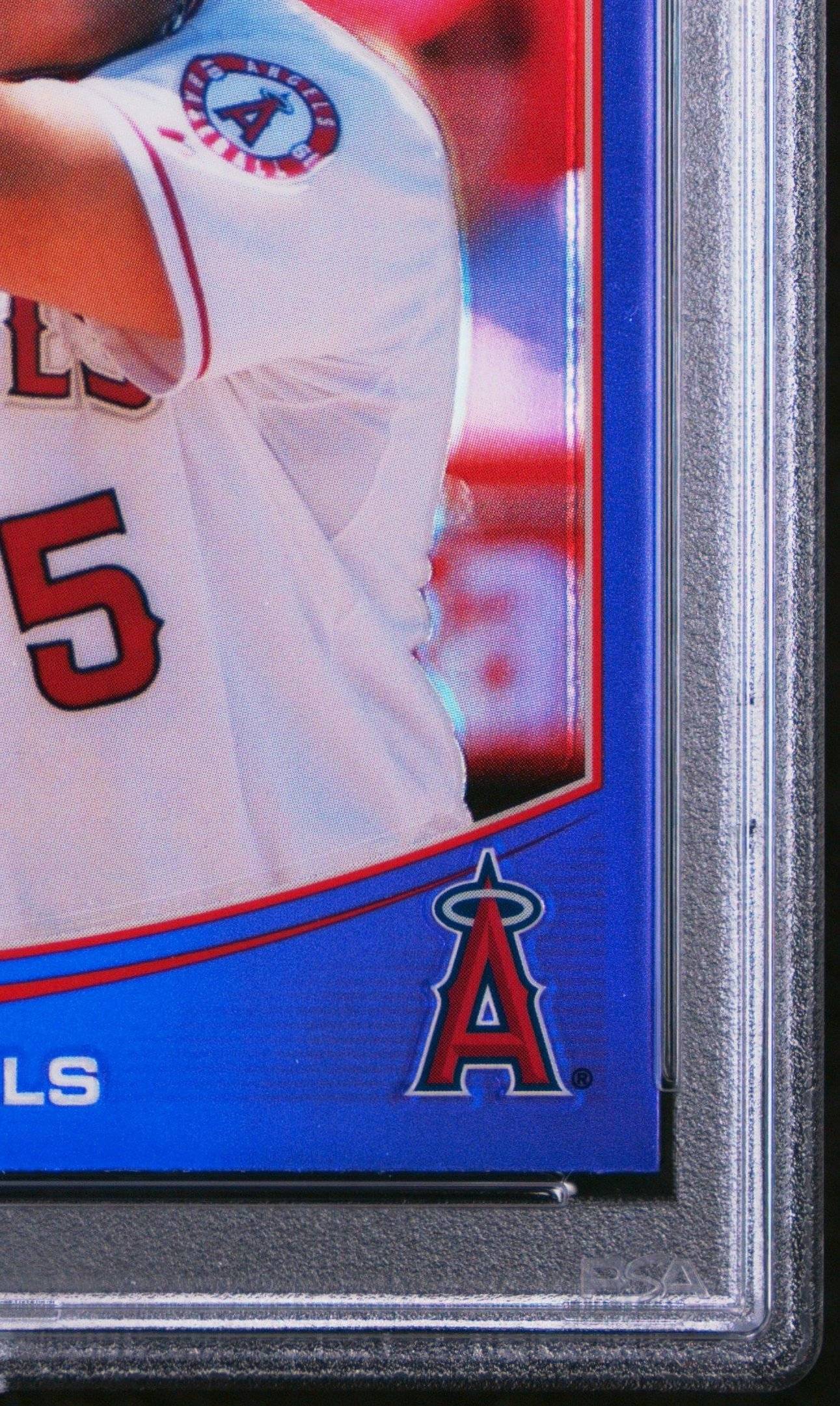 2013 Topps Chrome Albert Pujols Purple Refractor #136 PSA 9 | MySlabs