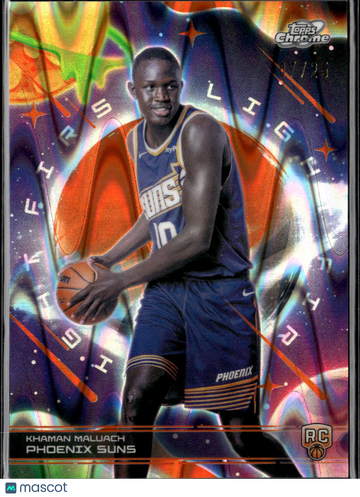 2026 Topps Chrome First Light Khaman Maluach #FL-10 /25 RC