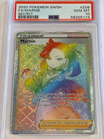2020 POKÉMON SWSH FA/MARNIE SECRET