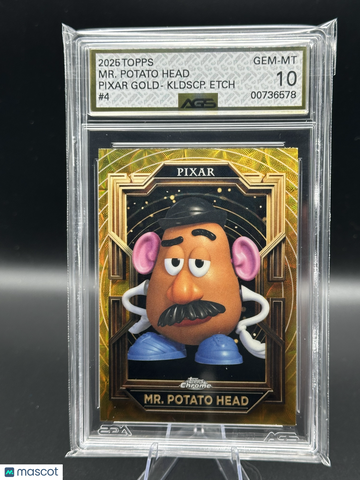 2025 Topps Chrome Pixar GOLD AGS 10