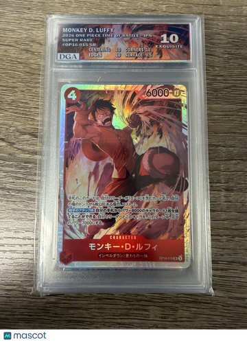 2024 One Piece Card Game Wings of the Captain Monkey D. Luffy Holo Japanese Super Rare