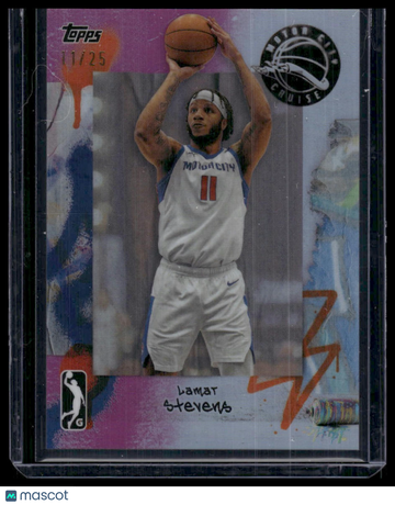 2025 Topps Motor City Cruise Lamar Stevens #BV-13 Pink /25