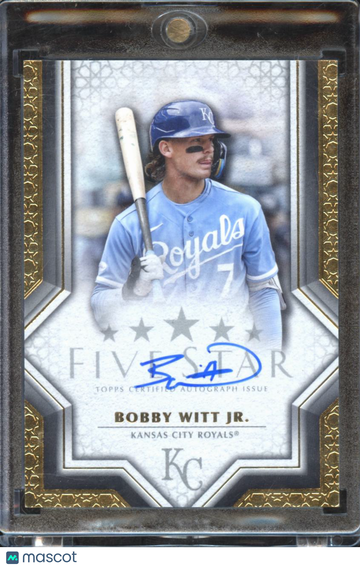 Bobby Witt Jr. 2023 Topps Five Star Auto Kansas City Royals