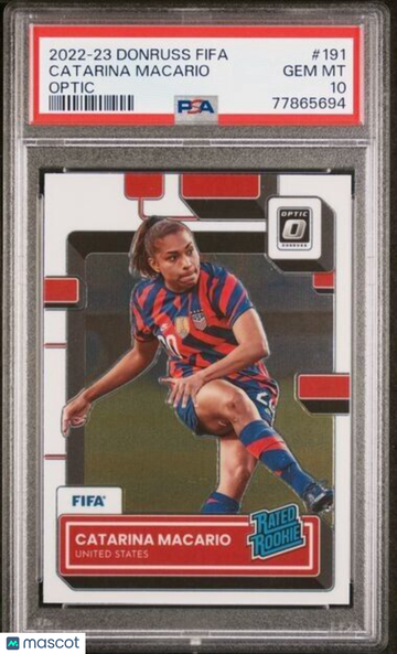2022-23 Donruss United States Rookie PSA 10