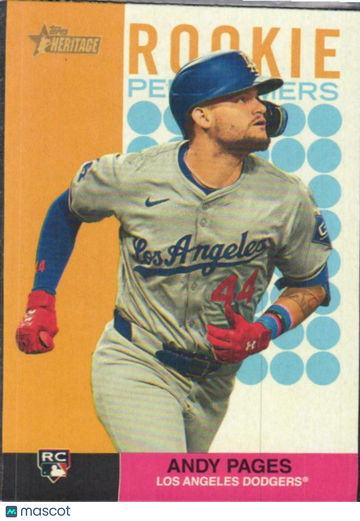 2024 Topps Heritage Andy Pages #RP-8 Rookie Performers