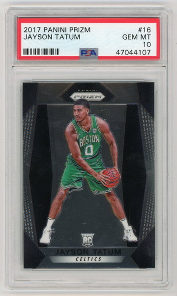 Jason Tatum Prizm RC PSA 10