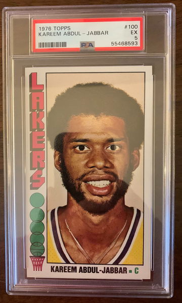 1976 Topps Kareem Abdul-Jabbar #100