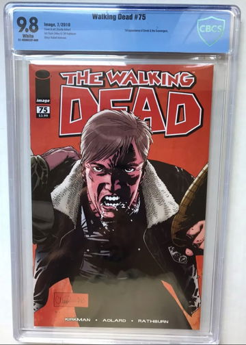 The Walking Dead #75 CBCS 9.8 NM / MINT 1st Rick Grimes 2000 Image Skybound X