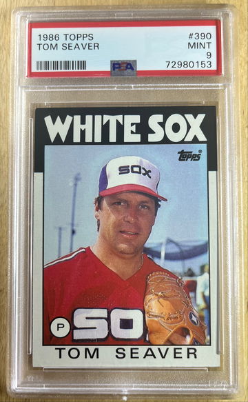 1986 Topps Tom Seaver PSA 9