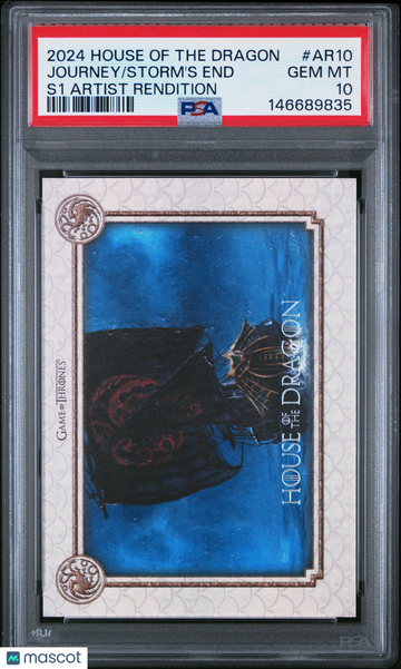 2024 Rittenhouse House Of The Dragon Season One Artist Rendition Storm's End Journey #AR10 PSA 10