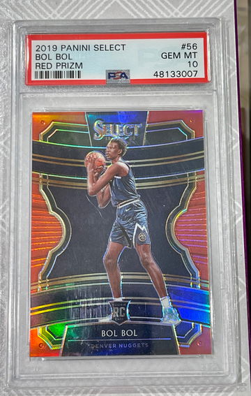 2018-19 Select Bol Bol Red Prizm /199 Gem Mint PSA 10