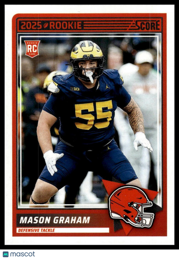 2025 Score Mason Graham #22 RC
