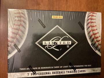 2011 panini Limited Baseball Hobby Box 