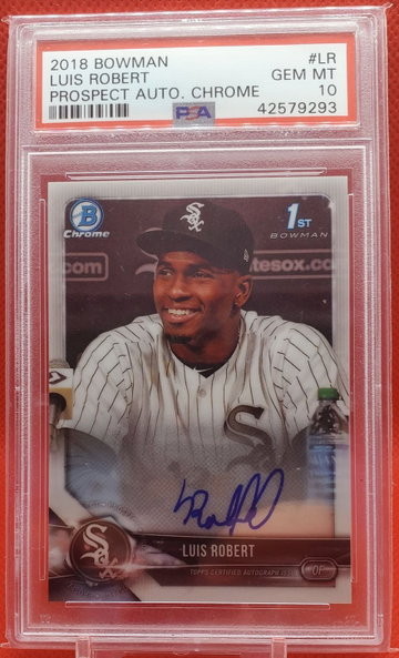 Luis Robert Bowman Chrome Auto