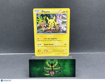 2016 XY Promos Pikachu Holo Black Star Promo #XY95