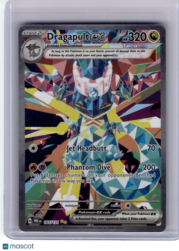 Prismatic Evolutions Dragapult ex Holo Special Illustration Rare #165