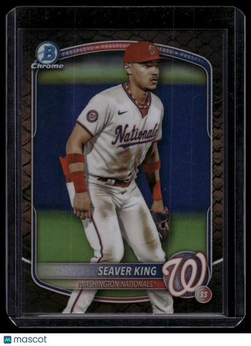 2025 Bowman Seaver King #BCP-93 Chrome Prospects Reptilian Refractor