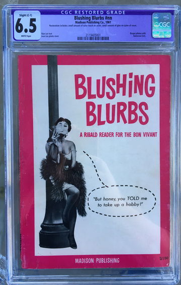 Blushing Blurbs (1961) CGC 6.5 -- Joan Lee cover; 1 of 2 graded copies; highest