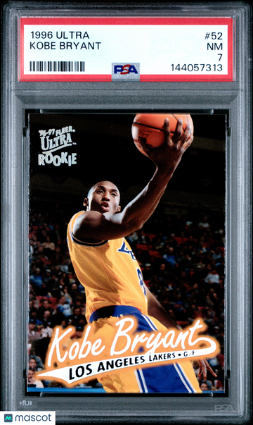 1996 Ultra Kobe Bryant #52 PSA 7