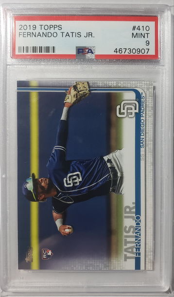 2019 Topps Fernando Tatis Jr. PSA 9 Rookie