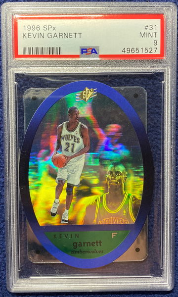 1996 SPX Kevin Garnett PSA 9