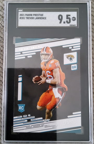 2021 Panini Prestige Trevor Lawrence #201 Rookie Card