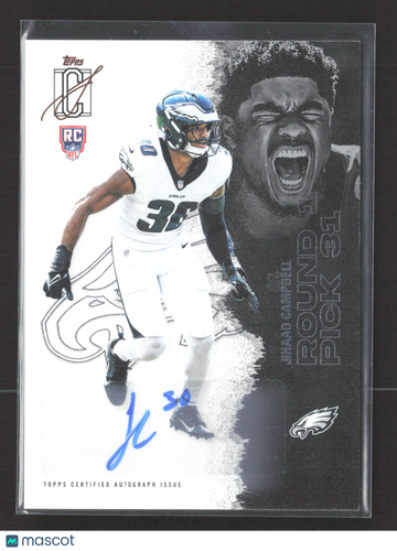 2025 Topps Signature Class Jihaad Campbell #153 RC Auto