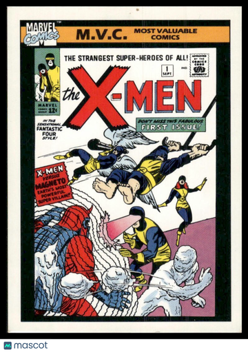 1990 Marvel X-Men #1 #125