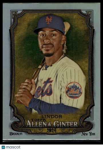 2024 Topps Allen & Ginter Francisco Lindor #73 Chrome Refractors