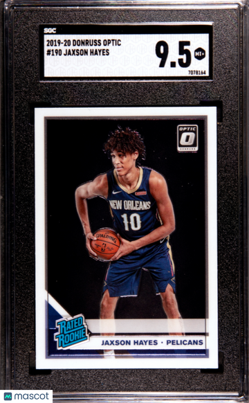 2019-20 Donruss Optic Jaxson Hayes #190 SGC 9.5