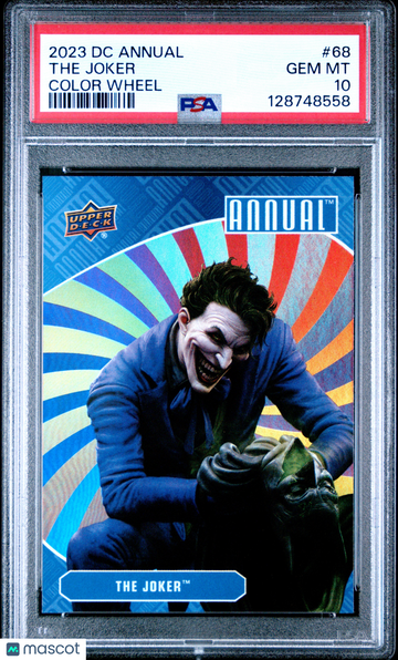 2023 Upper Deck DC Annual The Joker #68 PSA 10