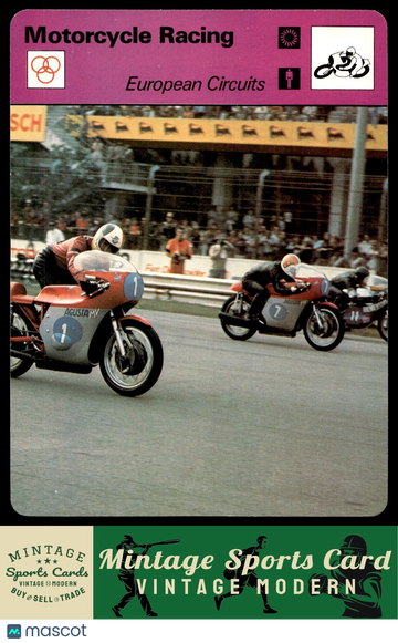 1977-80 Sportscaster Series 10 (UK) European Circuits #10-01