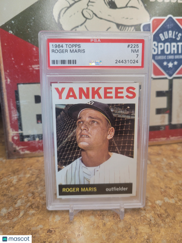 1964 Topps Roger Maris #225 PSA 7