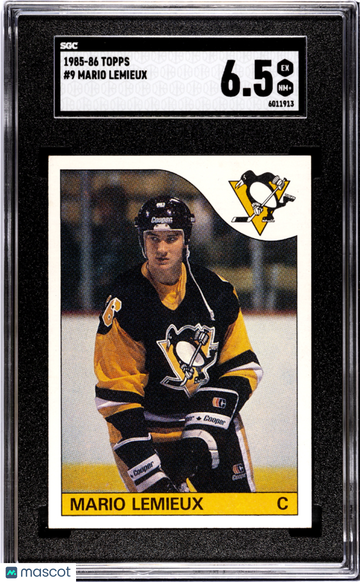 1985 Topps Mario Lemieux #9 SGC 6.5