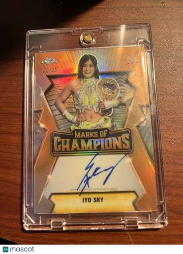 2026 Topps Chrome WWE Iyo Sky #MOC-IS Chrome Parallel/Variety Topps