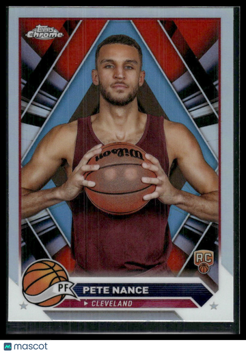2023-24 Topps Chrome Pete Nance #144 Prism Refractors RC