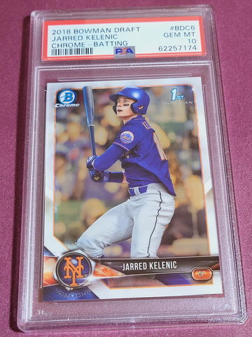 2018 Bowman Draft Jarred Kelenic PSA 10 RC