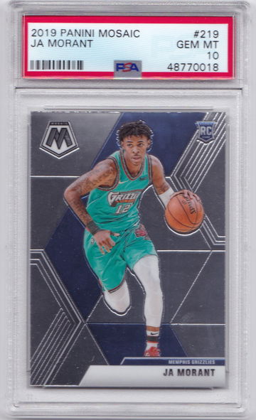 Ja Morant 2019 Mosaic PSA 10 