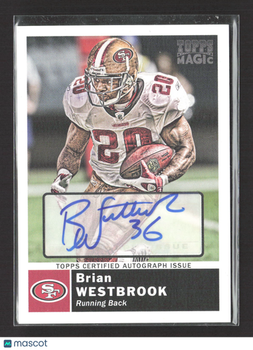 2010 Topps Magic Brian Westbrook #34