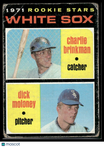 1971 Topps White Sox 1971 Rookie Stars (Charlie Brinkman / Dick Moloney) #13 RC
