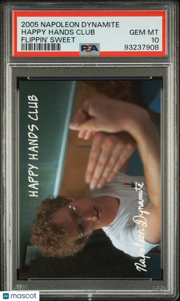 2005 Neca Napoleon Dynamite Flippin' Sweet Happy Hands Club PSA 10