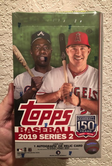 2019 Topps Series 2 Hobby Box