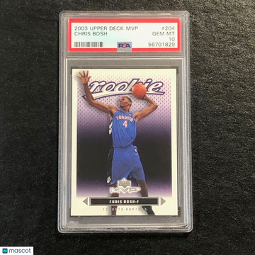 2003 Upper Deck MVP Chris Bosh #204 PSA 10